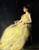 Lady In Yellow By Thomas Wilmer Dewing By Thomas Wilmer Dewing