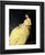 Lady In Yellow By Thomas Wilmer Dewing By Thomas Wilmer Dewing