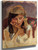 Lady Wearing A Turban By Jules Pascin