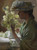 Lady With A Bouquet by Charles Courtney Curran