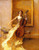 Lady With A Cello By Thomas Wilmer Dewing By Thomas Wilmer Dewing