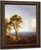 Landscape View Near Catskill Mountain House By Jasper Francis Cropsey