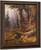 Landscape By Julius Klever Oil on Canvas Reproduction