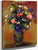 Large Bouquet Of Wild Flowers By Odilon Redon