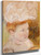 Leontine In A Pink Fluffy Hat By Mary Cassatt Leontine In A Pink Fluffy Hat By Mary Cassatt