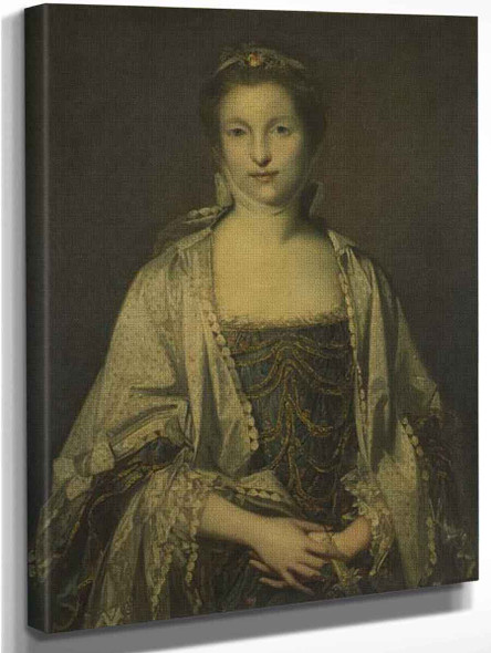 Portrait Of A Lady1 By Sir Joshua Reynolds