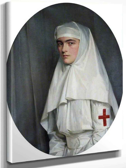 Portrait Of A Nurse By William Logsdail