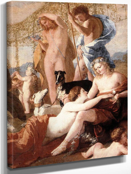The Empire Of Flora 1 By Nicolas Poussin