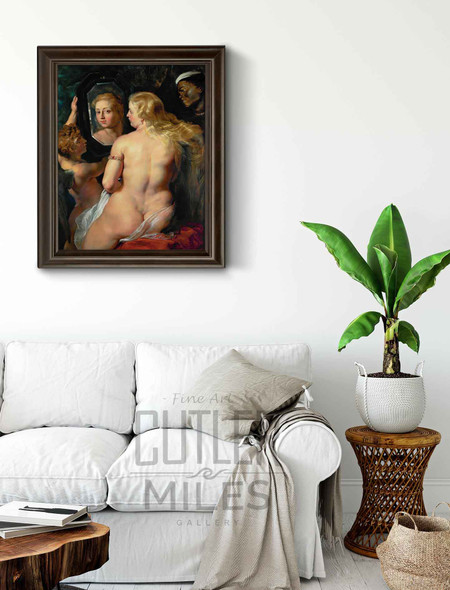 Venus At A Mirror By Peter Paul Rubens
