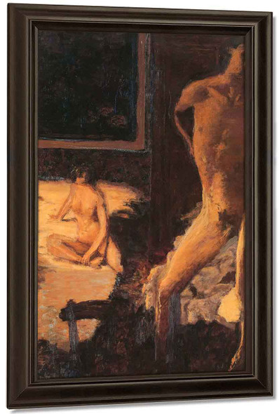 A Man And A Woman By Edouard Vuillard