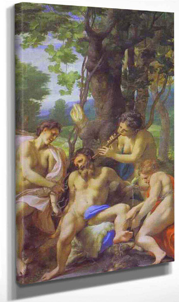 Allegory Of The Vices By Correggio