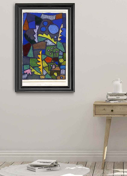 Flower Garden By Paul Klee By Paul Klee