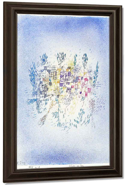 Houses In The Park By Paul Klee By Paul Klee
