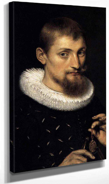Portrait Of A Young Scholar By Peter Paul Rubens By Peter Paul Rubens