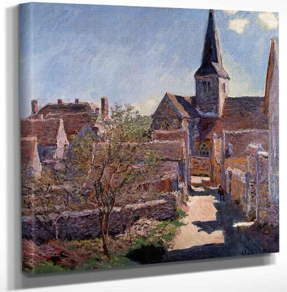 Bennecourt1 By Claude Oscar Monet Art Reproduction