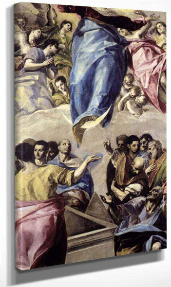 The Assumption Of The Virgin By El Greco By El Greco