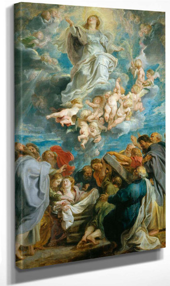 The Assumption Of The Virgin By Peter Paul Rubens By Peter Paul Rubens