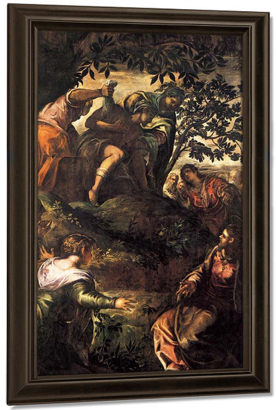 The Raising Of Lazarus By Jacopo Tintoretto