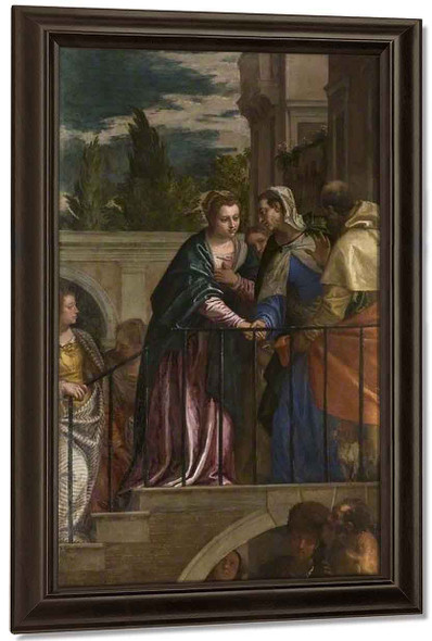 The Visitation By Paolo Veronese