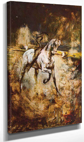 White Horse By Giovanni Boldini By Giovanni Boldini