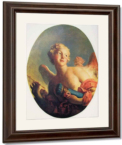 Marie Catherine Colombe As Cupid By Jean Honore Fragonard By Jean Honore Fragonard