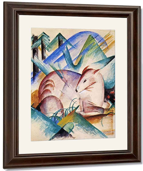 Red Deer1 By Franz Marc By Franz Marc