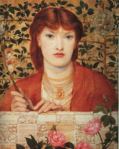 Regina Cordium By Dante Gabriel Rossetti
