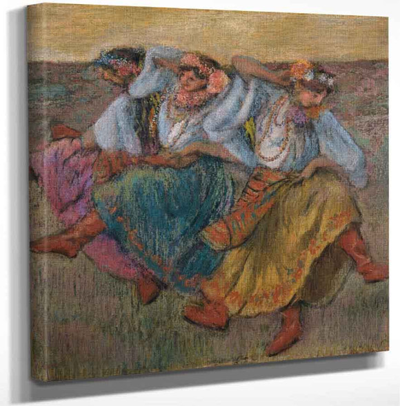 Russian Dancers6 By Edgar Degas Art Reproduction