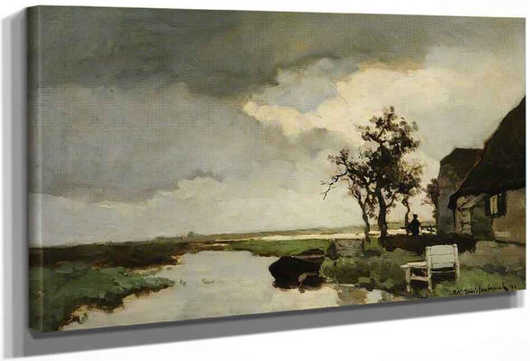 JOHAN WEISSENBRUCH DUTCH REALIST HAGUE TREKVLIET GALLERY WRAP