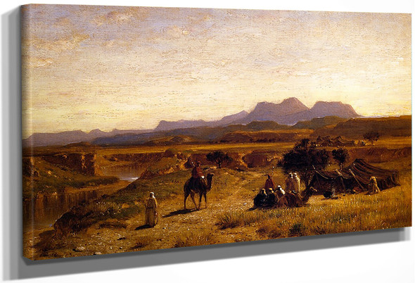 Desert Encampment By Samuel Colman