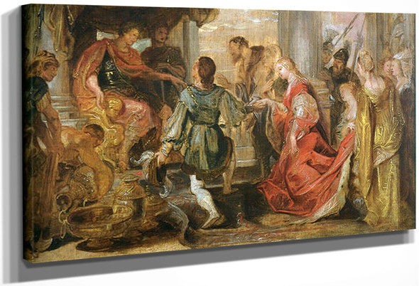 Generosity Of Scipio By Peter Paul Rubens