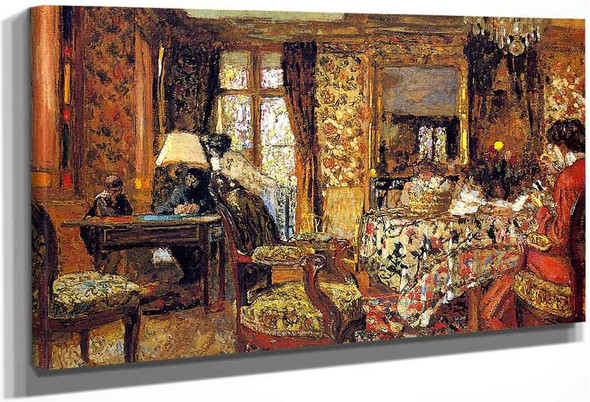 In The Room By Edouard Vuillard