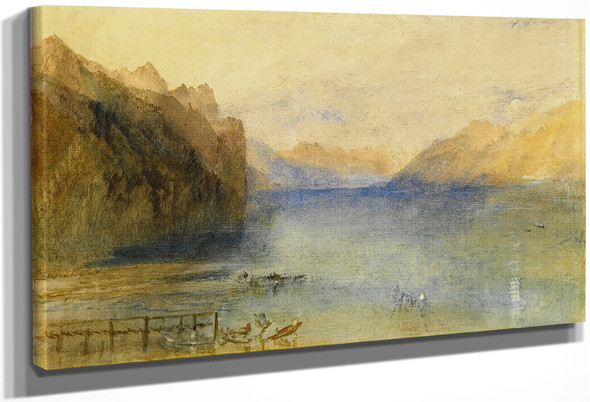 Lake Lucerne By Joseph Mallord William Turner