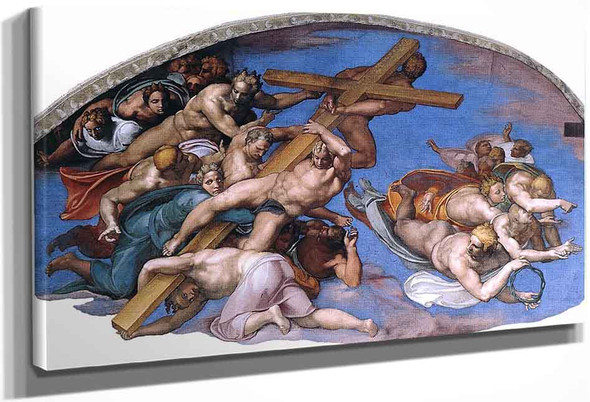 Last Judgment 16 By Michelangelo Buonarroti By Michelangelo Buonarroti