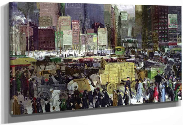 New York By George Wesley Bellows By George Wesley Bellows