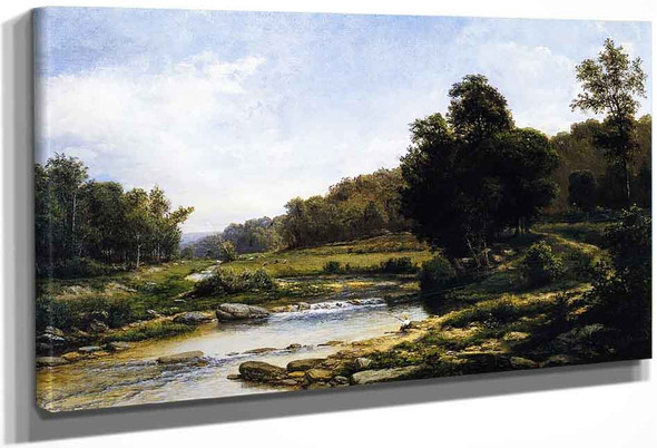 Pennsylvania Landscape By George Hetzel