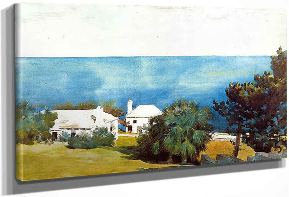 Shore At Bermuda By Winslow Homer