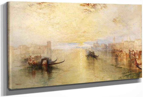 St Benedetto, Looking Towards Fusina By Joseph Mallord William Turner