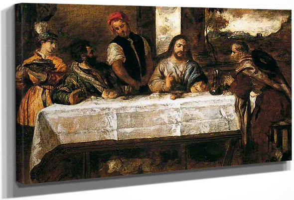 Supper At Emmaus By William Etty By William Etty