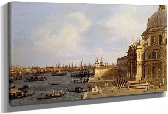 Venice, Santa Maria Della Salute By Canaletto By Canaletto