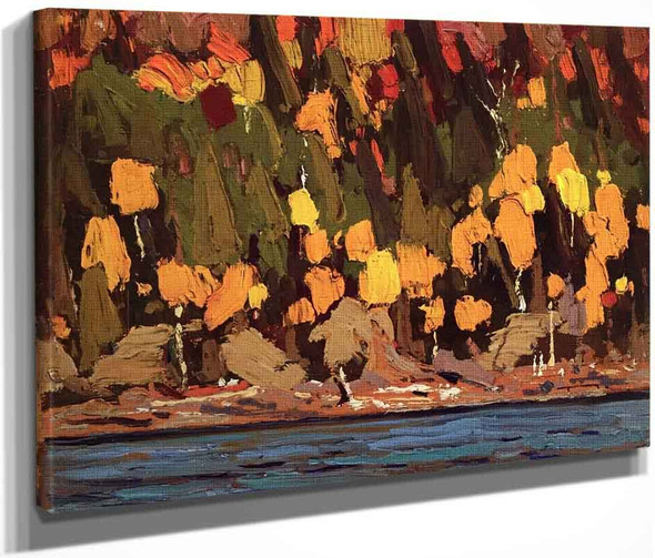 Decorative Landscape Birches By Tom Thomson Reproduction from Cutler Miles