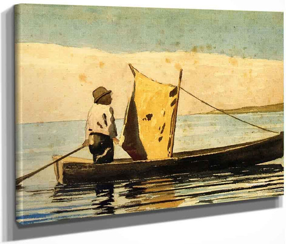 Boy In A Small Boat By Winslow Homer