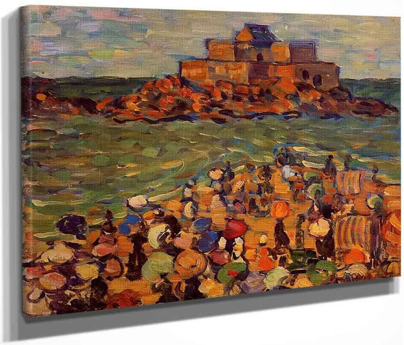 Chateaubriand's Tomb, St Malo By Maurice Prendergast By Maurice Prendergast