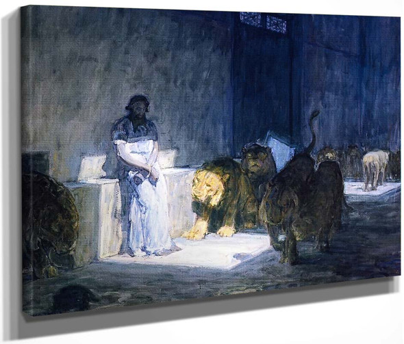Daniel In The Lions' Den By Henry Ossawa Tanner