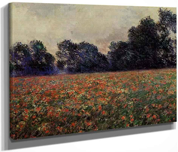 Poppies At Giverny By Claude Oscar Monet