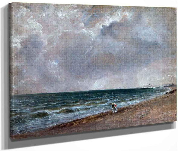 Seascape Studybrighton Looking West By John Constable By John Constable