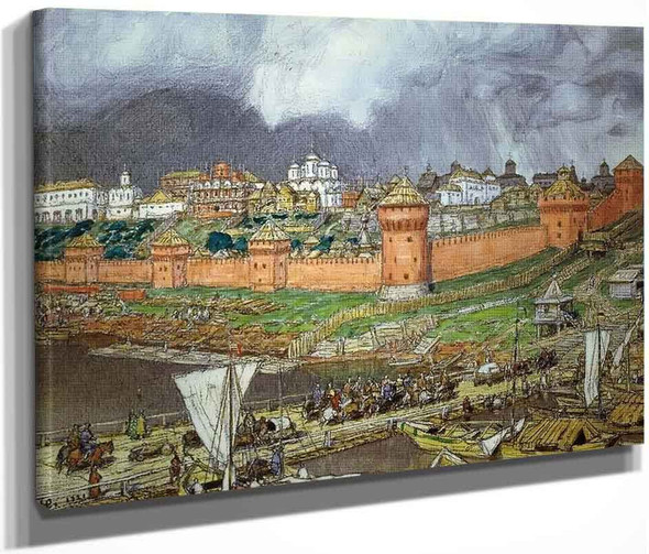 The Moscow Kremlin Under Ivan Iii By Apollinari Vasnetsov