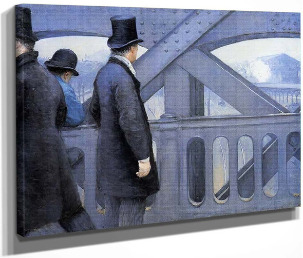 The Pont De Europe By Gustave Caillebotte By Gustave Caillebotte