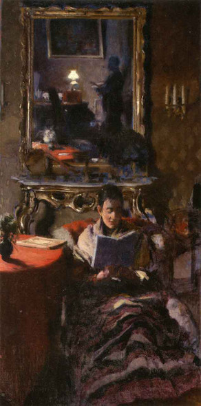 Evening At Home By William Blair Bruce
