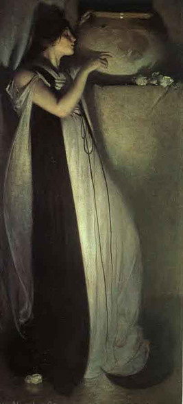Isabella And The Pot Of Basil By John White Alexander By John White Alexander